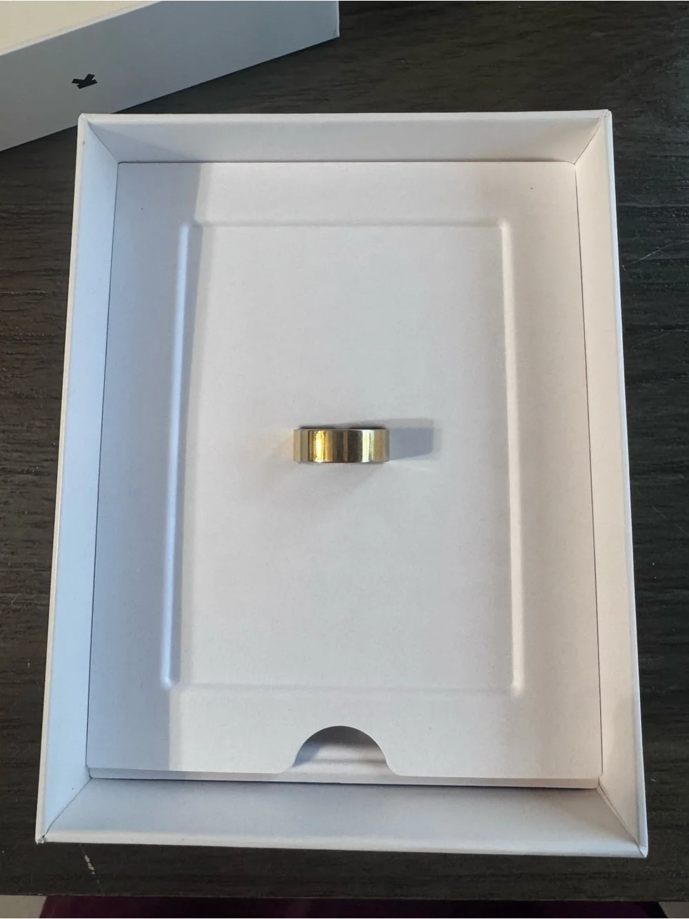 Gold Ultrahuman Ring Air Size 9